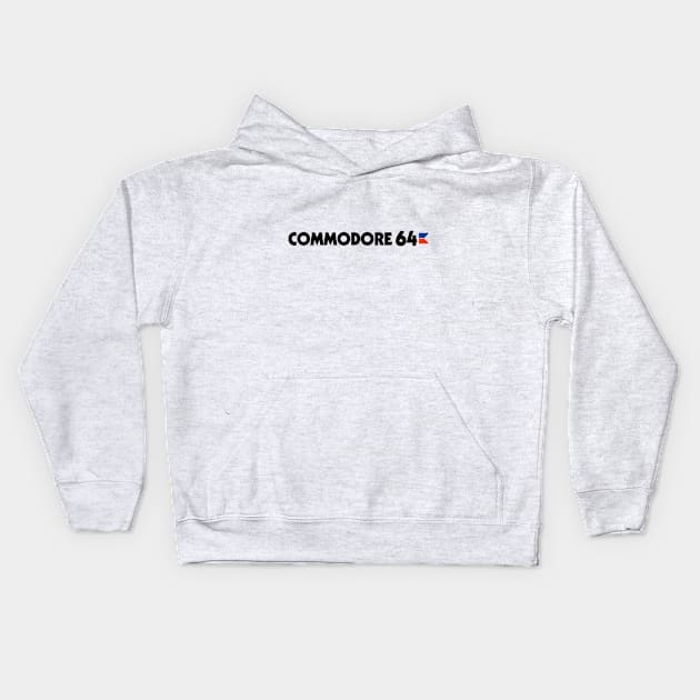 Commodore 64 - Version 2 Kids Hoodie by RetroFitted